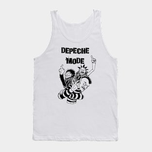 Punk Rock Man Of Depeche Mode Tank Top